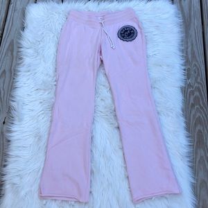Pink old navy sweat pants